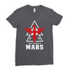 Thirty Seconds To Mars With Eagle Ladies Fitted T-Shirt
