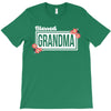 blessed grandma with flower white color T-Shirt