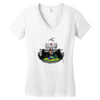 MAN IN RAINBOW Women's V-Neck T-Shirt