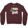 olive this bar Crewneck Sweatshirt