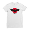 red batman Ladies Fitted T-Shirt