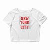 new york city Crop Top