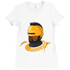 robo t Ladies Fitted T-Shirt