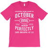 legends were born in october genuıne 1996 qualıty one kind of aged l T-Shirt