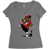 bear yeah Women's Triblend Scoop T-shirt
