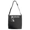 i dont like clowns tfunny Adjustable Strap Totes