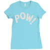 pow as worn Ladies Fitted T-Shirt