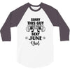 sorry this guy is already taken by a super sexy  june girl 3/4 Sleeve Shirt