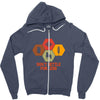 don't settle for less Zipper Hoodie