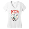 zombie band by thinkd d5rknq9 Women's V-Neck T-Shirt