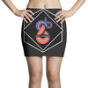 KING OF SNAKES Mini Skirts