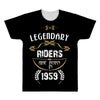 legendary riders are born in 1959 All Over Men's T-shirt