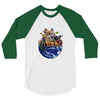 world animal 3/4 Sleeve Shirt