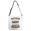 Super Cool Daddy Of A Freaking Awesome Daughter Adjustable Strap Totes