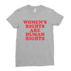Women's Rights Are Human Rights Ladies Fitted T-Shirt