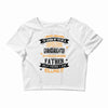 Super Cool Granddaughter Of A Freaking Awesome Father Crop Top
