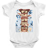 crazy totem Baby Bodysuit