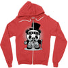 steampunk panda Zipper Hoodie