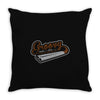 the guy with the gun Throw Pillow