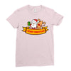 merry christmas Ladies Fitted T-Shirt