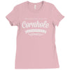 undisputed cornhole champion Ladies Fitted T-Shirt