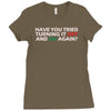 have you tried turning it off and on again Ladies Fitted T-Shirt
