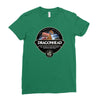 dragon head beer label, ideal gift or birthday present Ladies Fitted T-Shirt