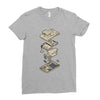 gameboy breakdown Ladies Fitted T-Shirt