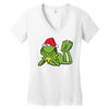 kermit christmas Women's V-Neck T-Shirt
