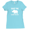 chubby unicorn Ladies Fitted T-Shirt