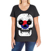 south korea till i die Ladies Curvy T-Shirt
