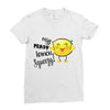 Easy Peasy Lemon Sgueezy Ladies Fitted T-Shirt