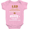 leo hated by many wanted by plenty disliked by some confronted by none Baby Onesie