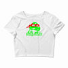 turtles  splinter ninja serie funny Crop Top