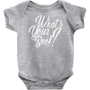 what's your beef Baby Onesie