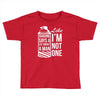 shaving says a lot about a man like Toddler T-shirt