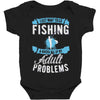 go fishing Baby Bodysuit