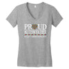 proud autism father Women's V-Neck T-Shirt