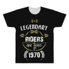 legendary riders are born in 1970 All Over Men's T-shirt