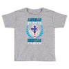American by Birth Christian By the Grace of God Toddler T-shirt