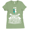 I Am Cat Actually In A Very Commited Relationship Ladies Fitted T-Shirt