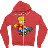 the simpson Zipper Hoodie