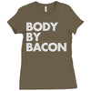body by bacon Ladies Fitted T-Shirt