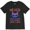 never trust a man V-Neck Tee