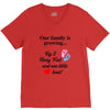 Our Family is Growing V-Neck Tee