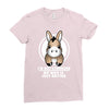 not stubborn Ladies Fitted T-Shirt