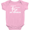 don't touch my simson  fun ddr motorrad tuning simi s51 50 fan Baby Onesie