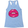 lips shiny Racerback Tank