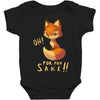 oh, for fox sake Baby Bodysuit