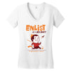 enlist Women's V-Neck T-Shirt